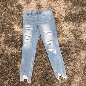 American Eagle 360 Next Level Stretch Ripped Jeans